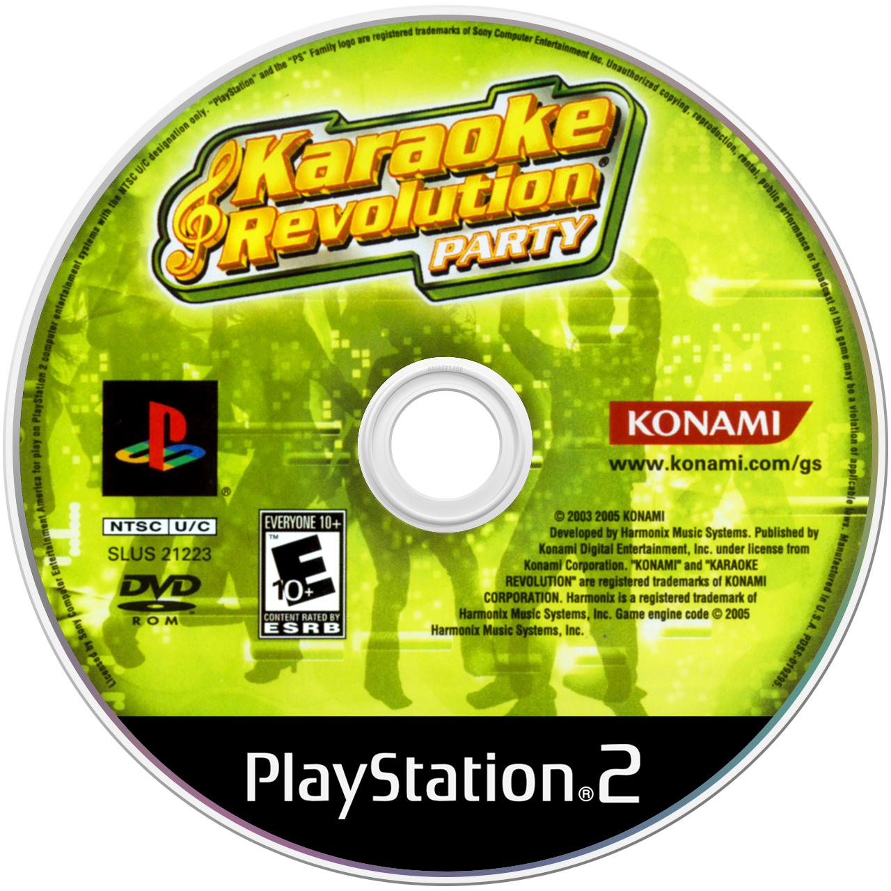 Karaoke Revolution Party media 5 for Playstation 2